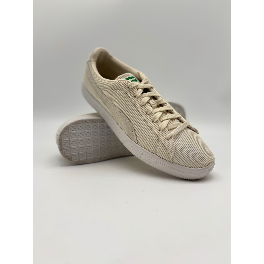 Puma x Butter Goods Basket Vintage Corduroy Sneakers Whisper White Mens 9
